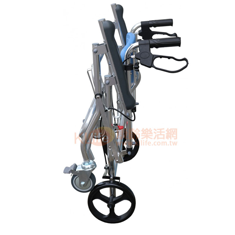 107-WS 鋁製可收附輪便器椅